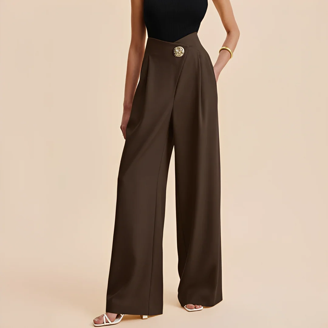 Joyce - Pantalon ample à taille haute - Image 5