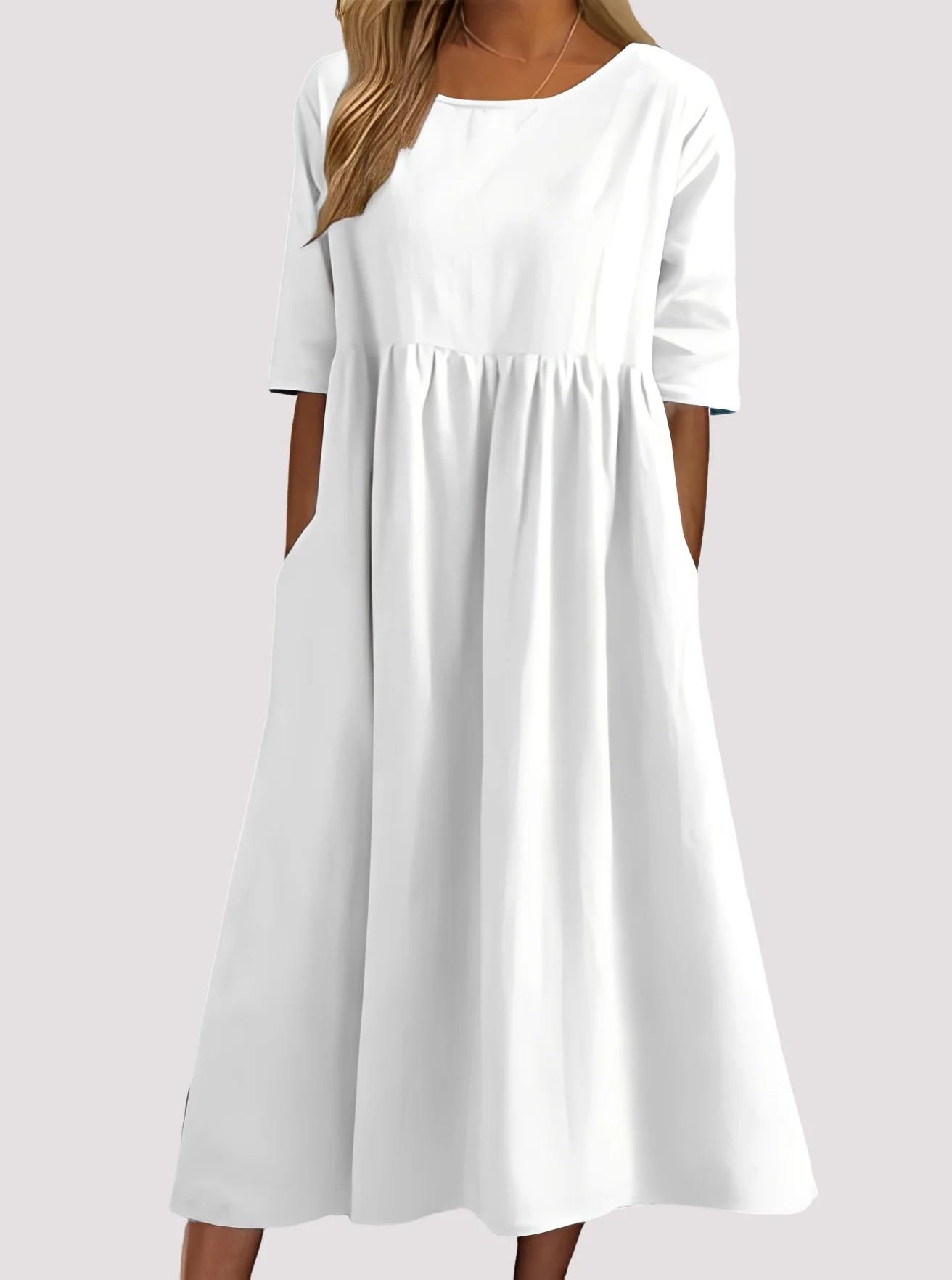 Julie - Robe décontractée avec poches pour femmes - Image 7