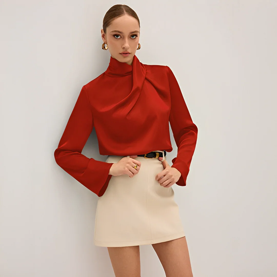 Karina - Blouse chic et contemporaine - Image 5