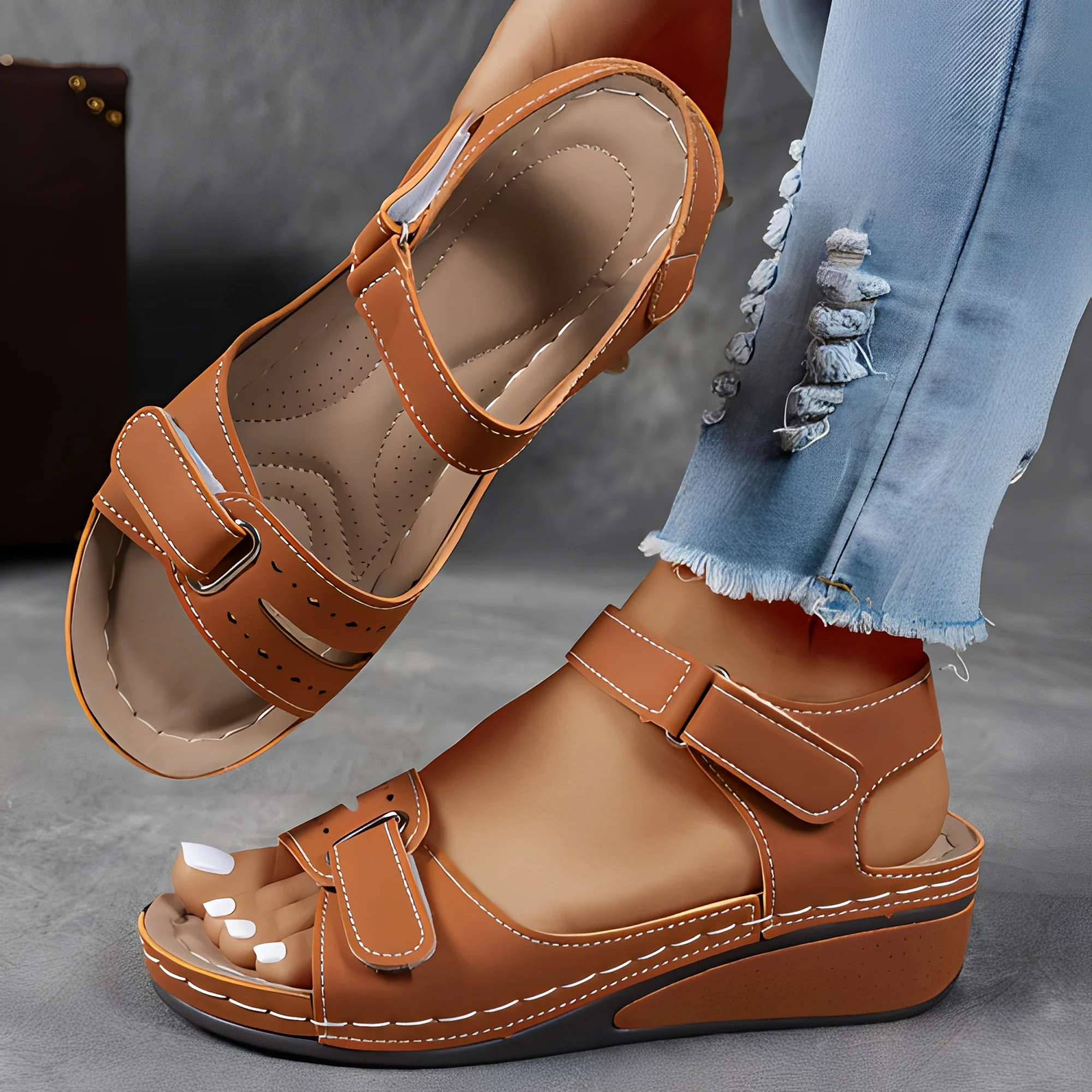 Kayna - Sandales d'été à la mode pour femmes - Image 3