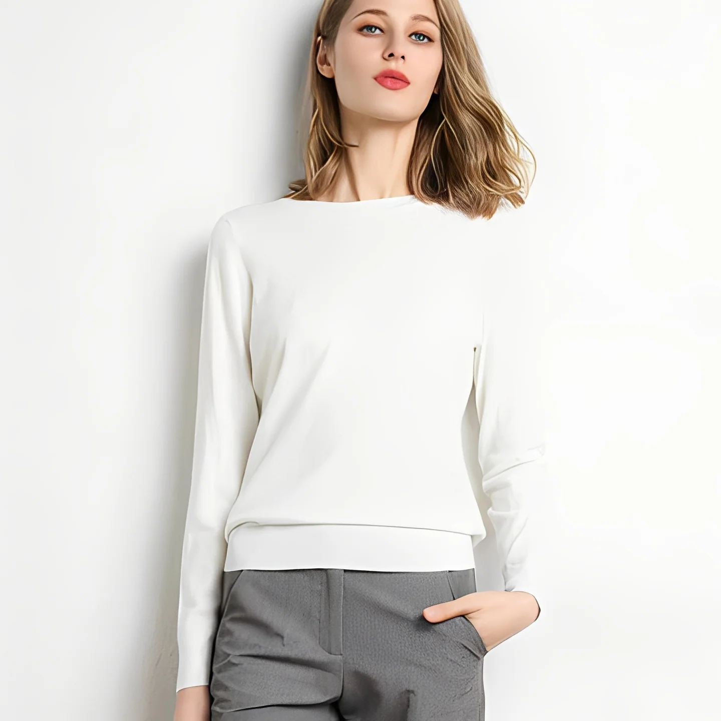 Kerren - Pull chaud et classique pour femmes - Image 2