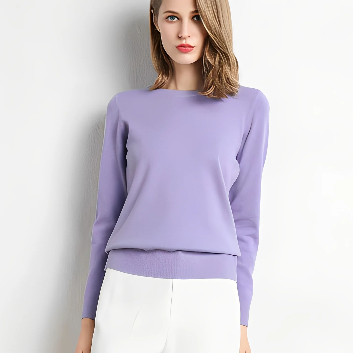 Kerren - Pull chaud et classique pour femmes - Image 5