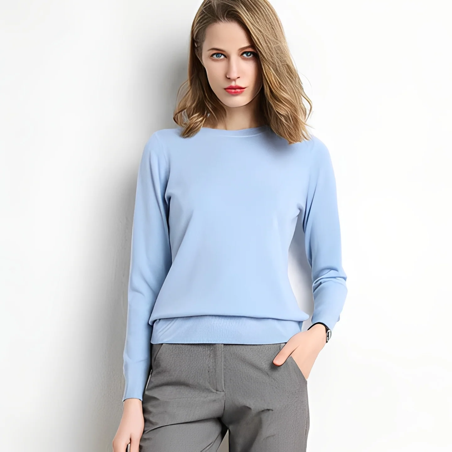Kerren - Pull chaud et classique pour femmes - Image 6