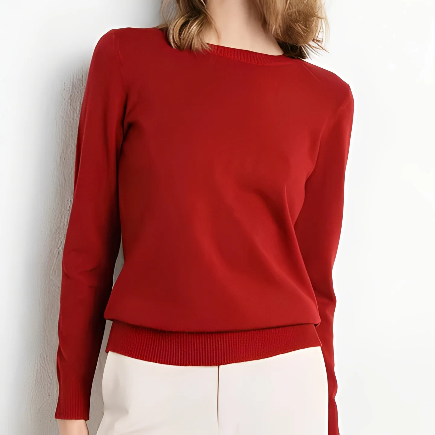 Kerren - Pull chaud et classique pour femmes - Image 9