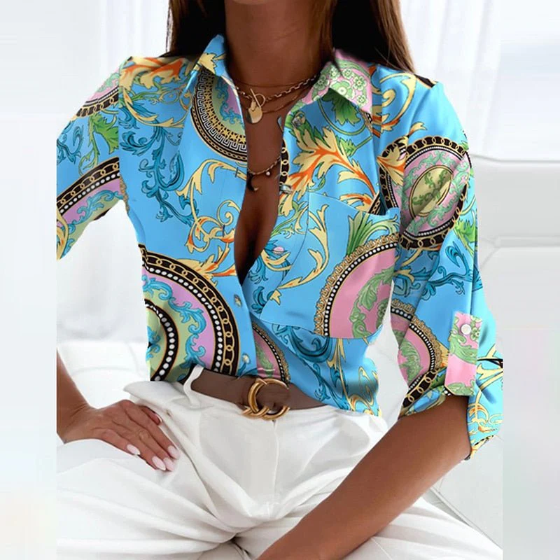 Kharlyn - Blouse élégante avec col de chemise classique - Image 13