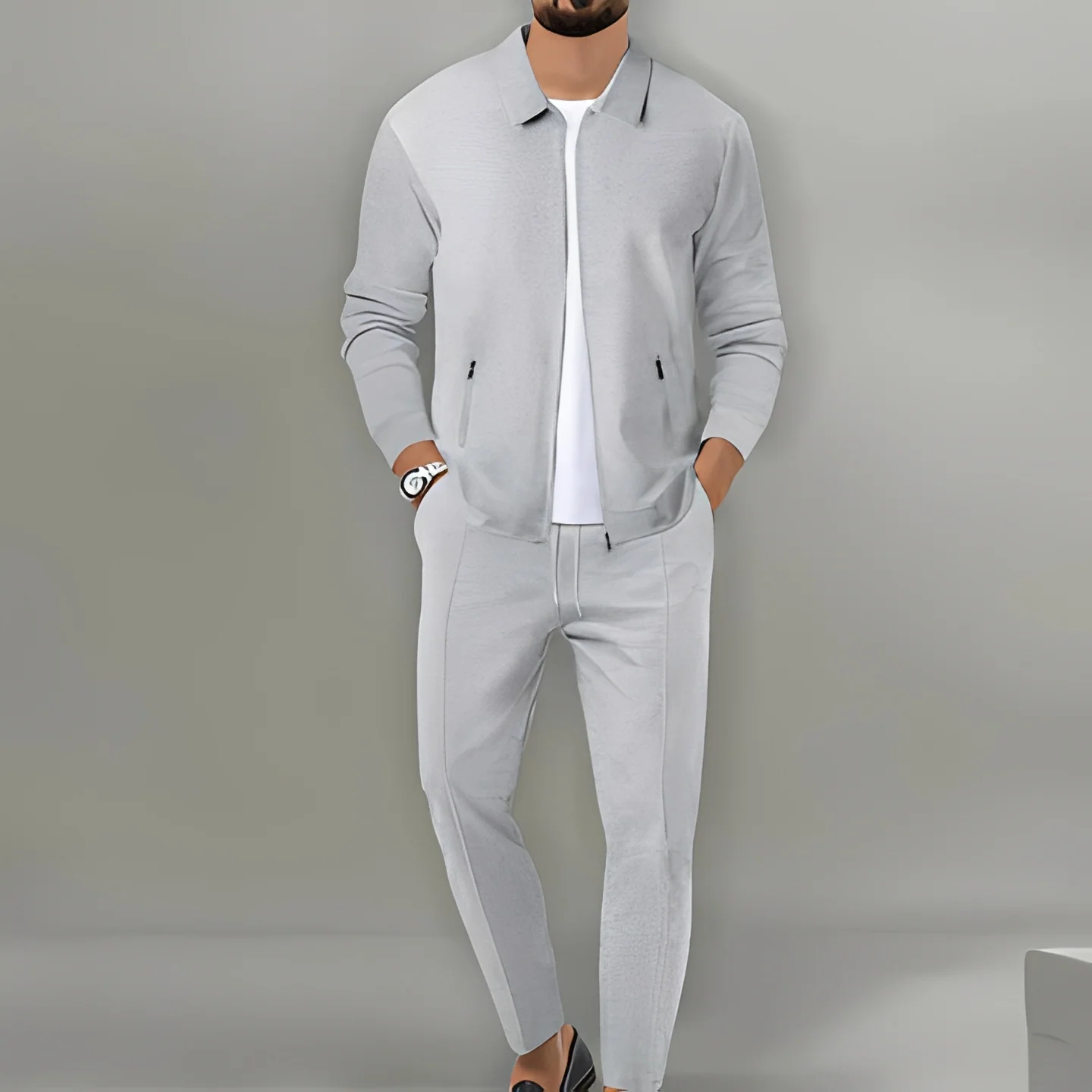 Khenzo - Costume homme à la mode et décontracté - Image 3