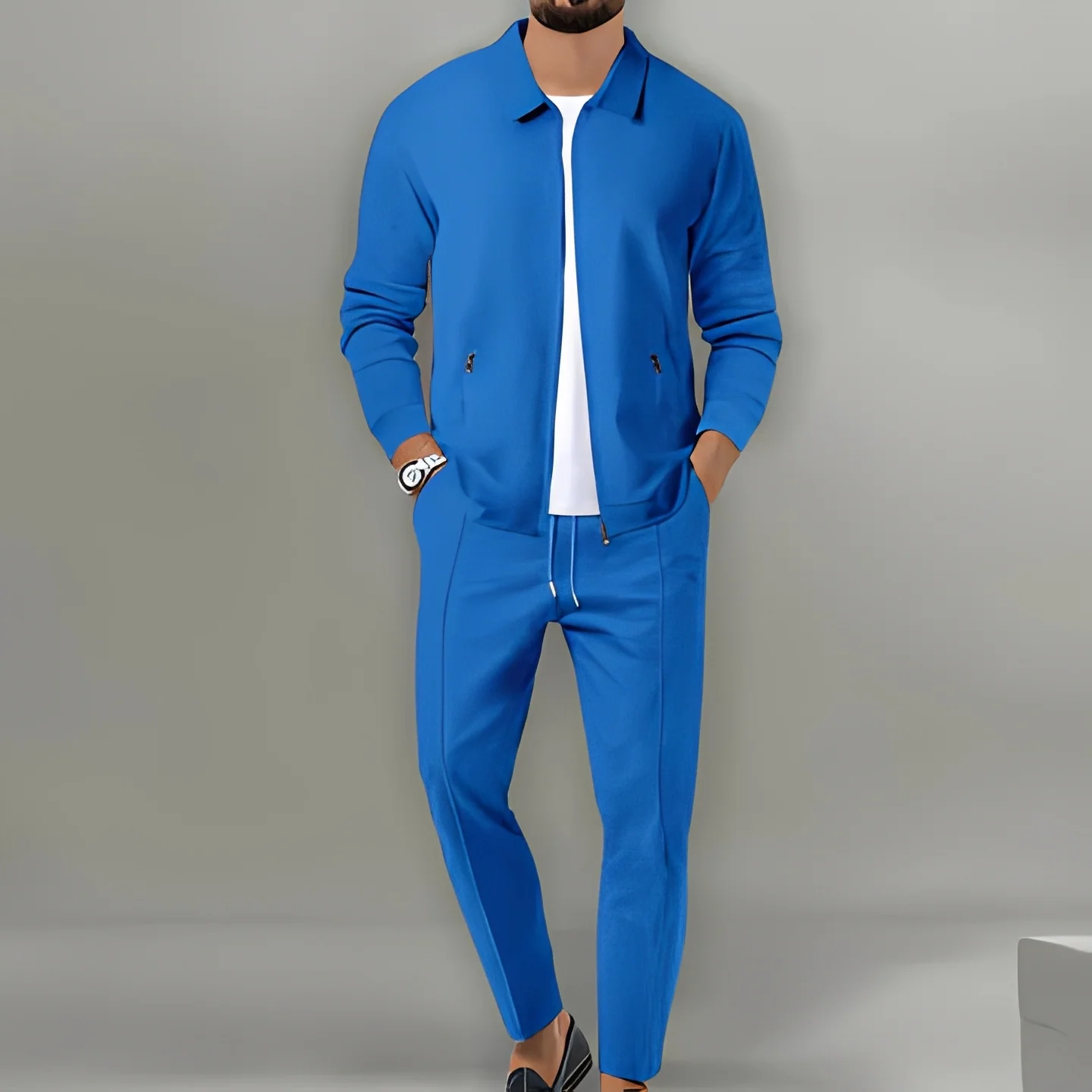 Khenzo - Costume homme à la mode et décontracté - Image 4