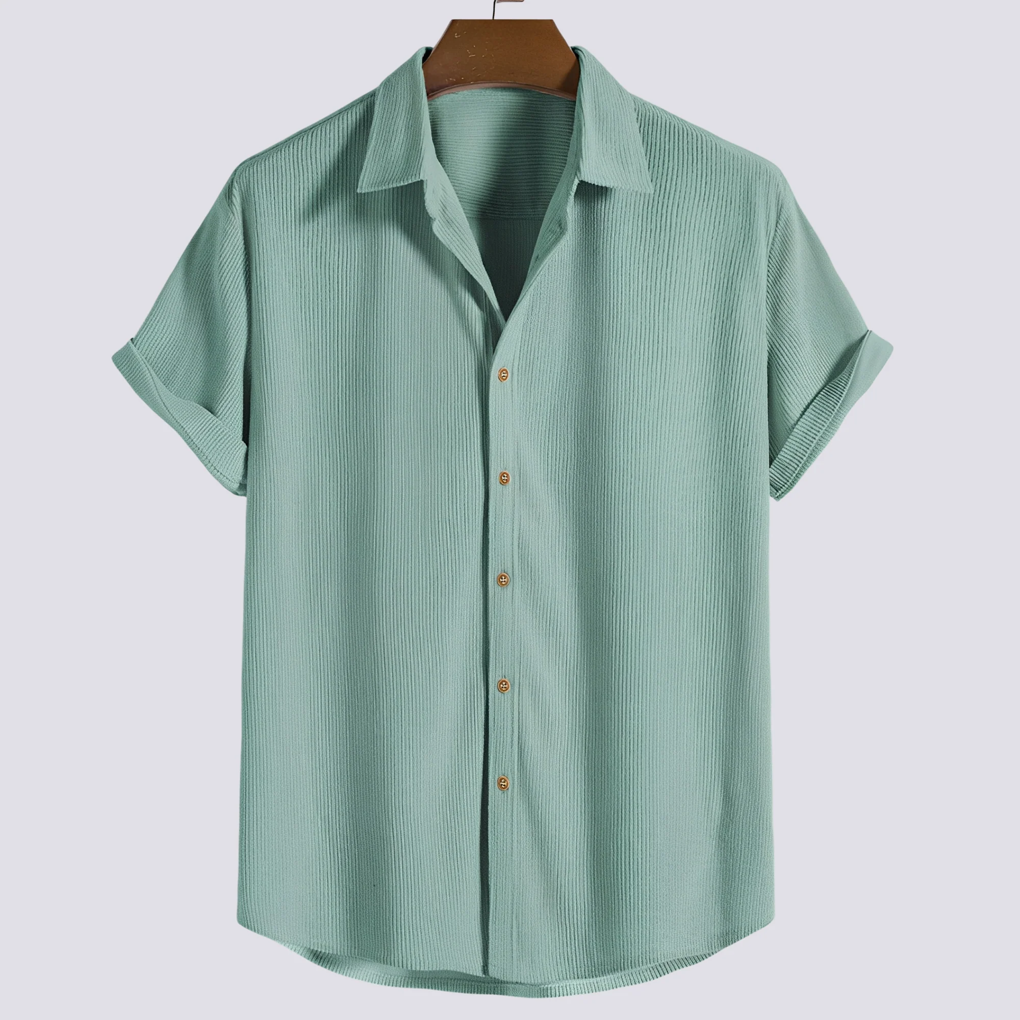 Kierce - Chemise décontractée à motif pour hommes - Image 2