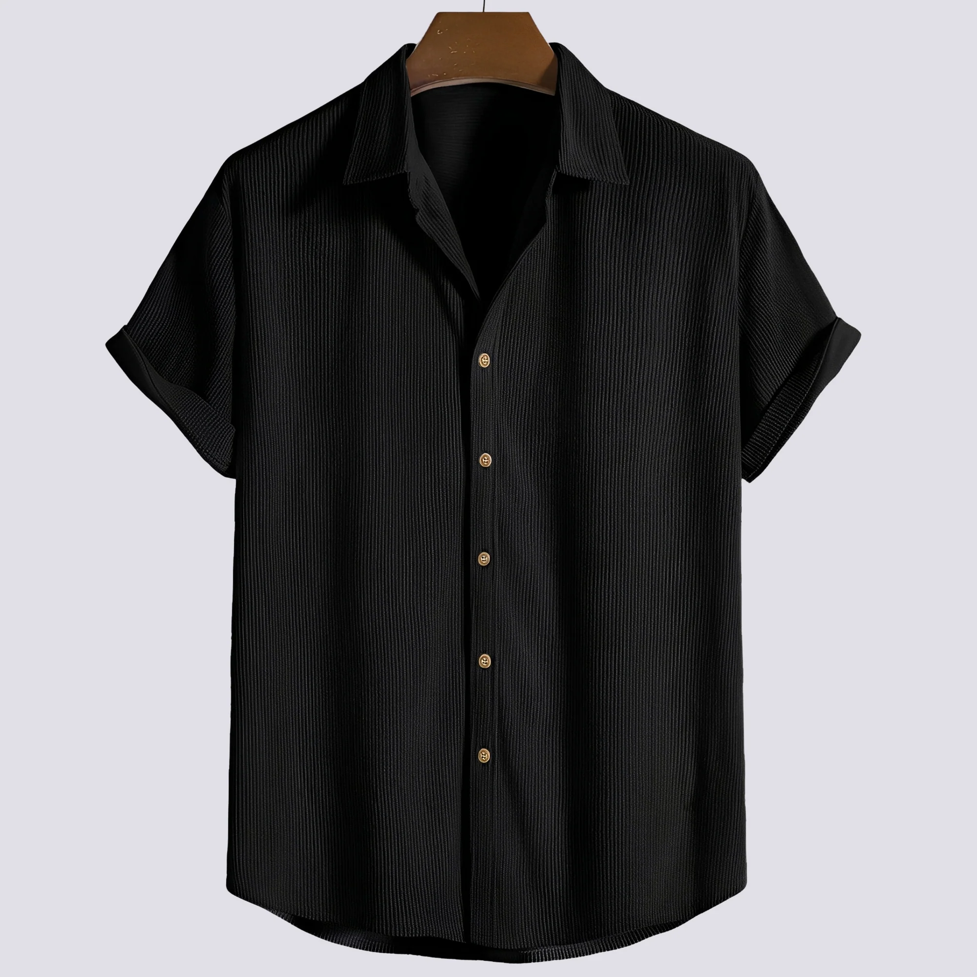 Kierce - Chemise décontractée à motif pour hommes - Image 4