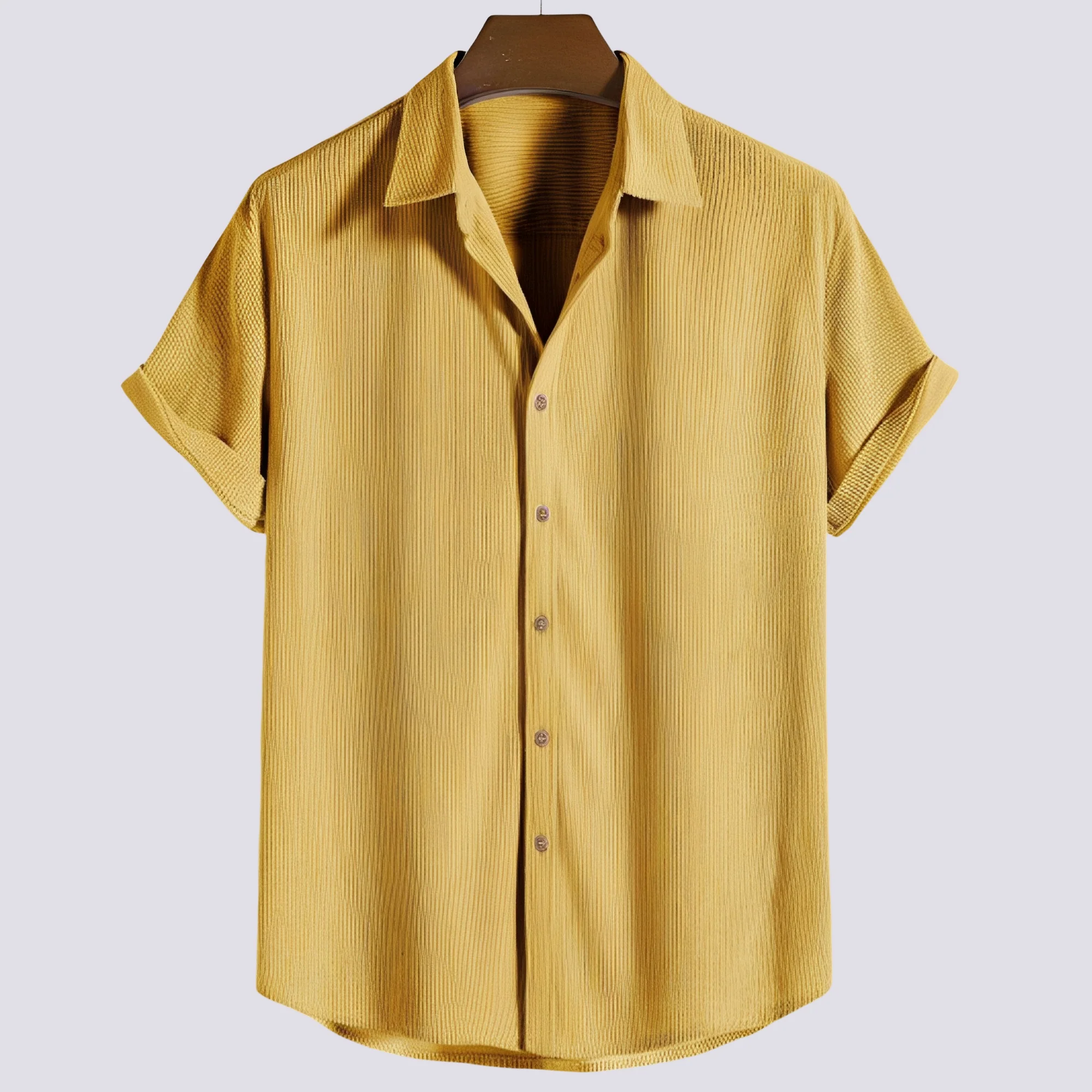 Kierce - Chemise décontractée à motif pour hommes - Image 5