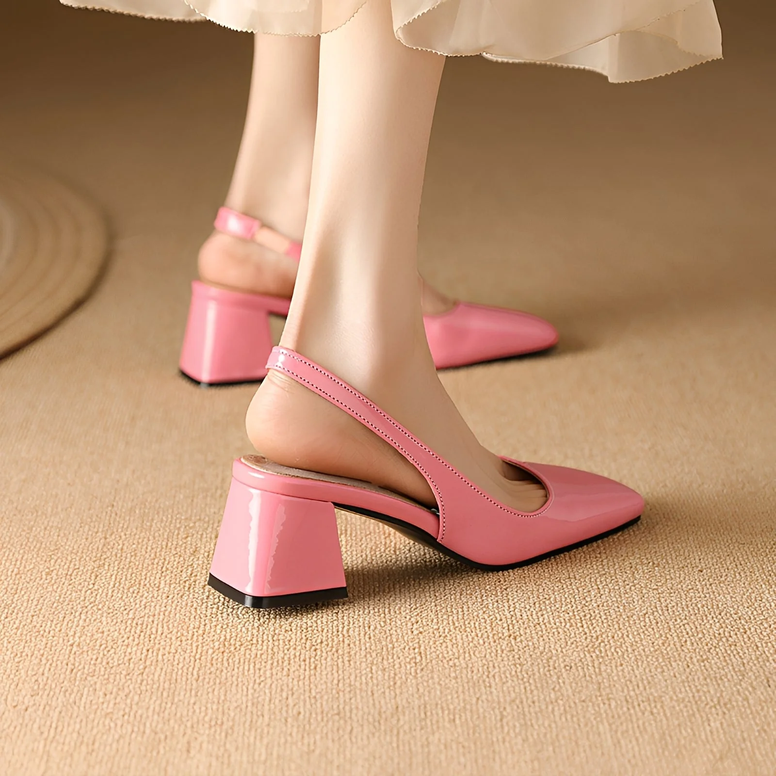 Kristen - Talons carrés élégants - Image 2