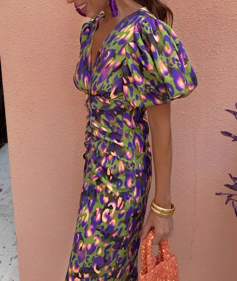 Kylie - Robe Florale Élégante - Image 3