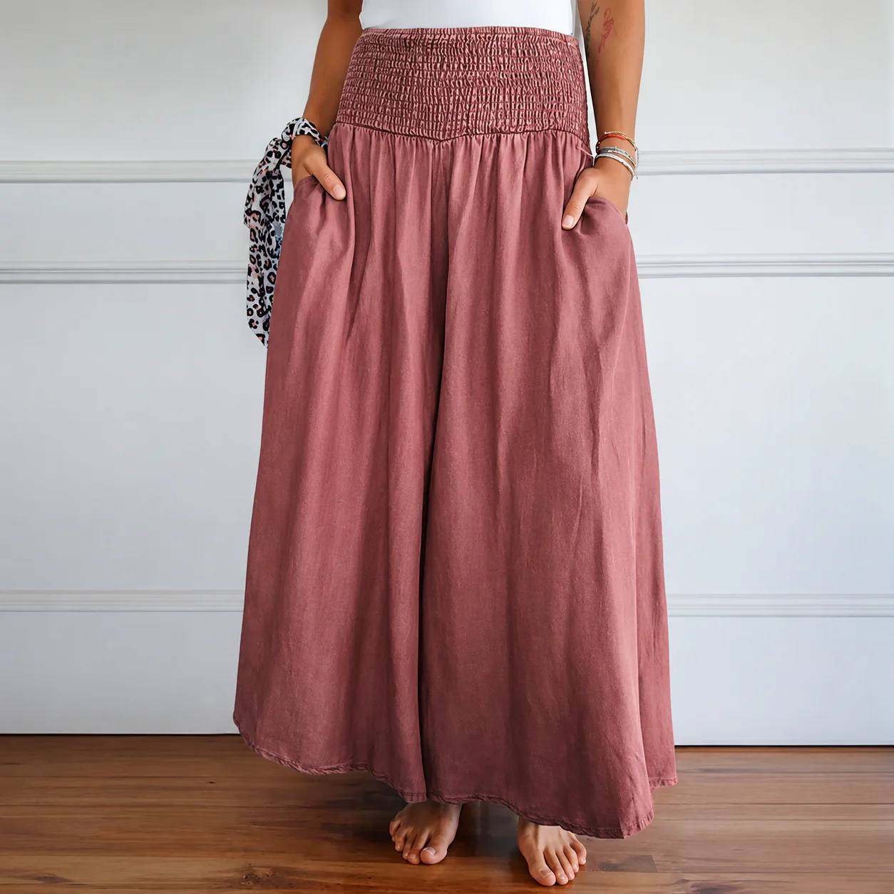 Laurine - Pantalon Décontracté Taille Haute - Image 3
