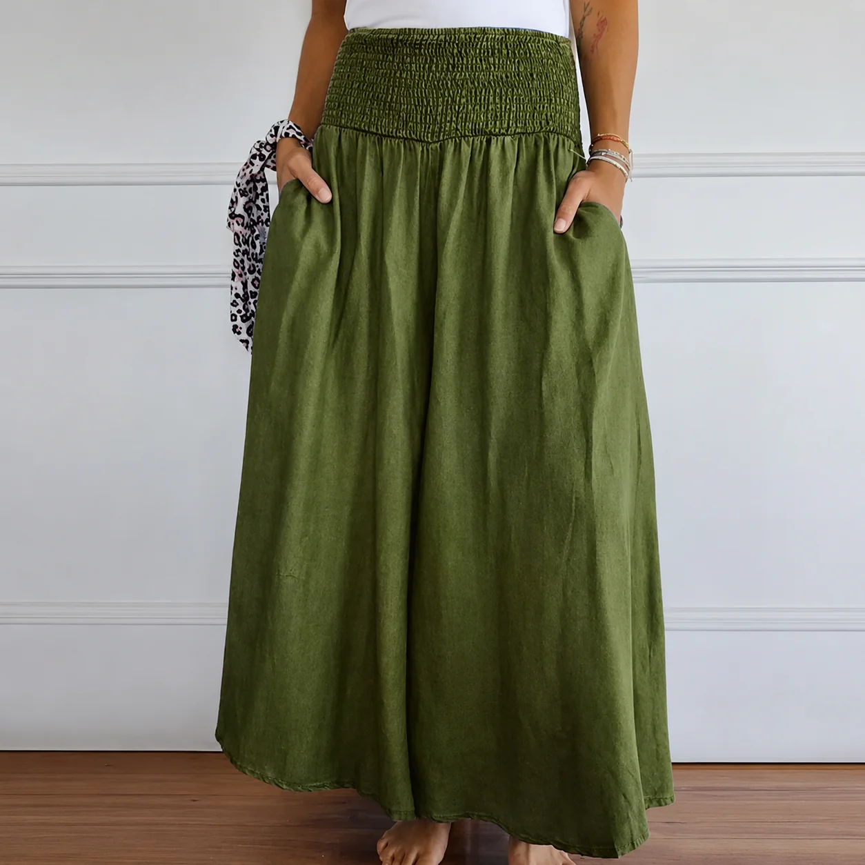 Laurine - Pantalon Décontracté Taille Haute - Image 4