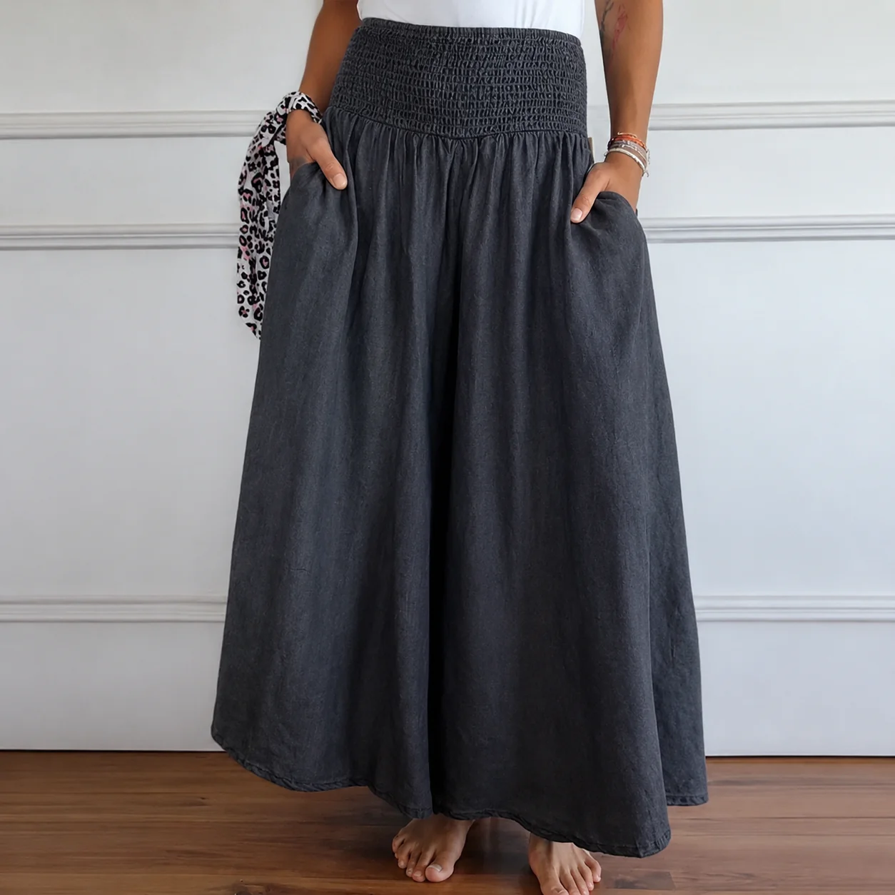 Laurine - Pantalon Décontracté Taille Haute - Image 5