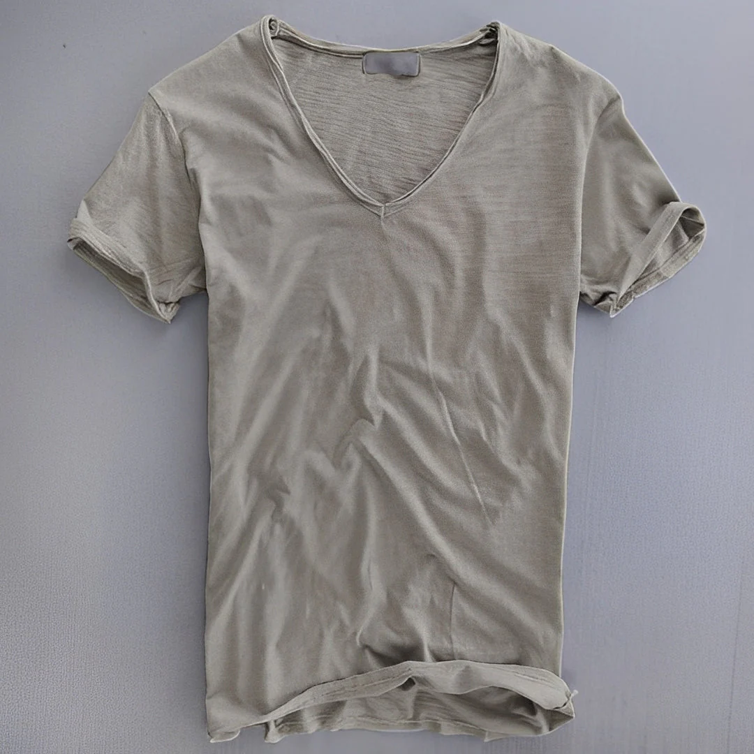 Lemuel - T-shirt décontracté d'été pour homme - Image 2