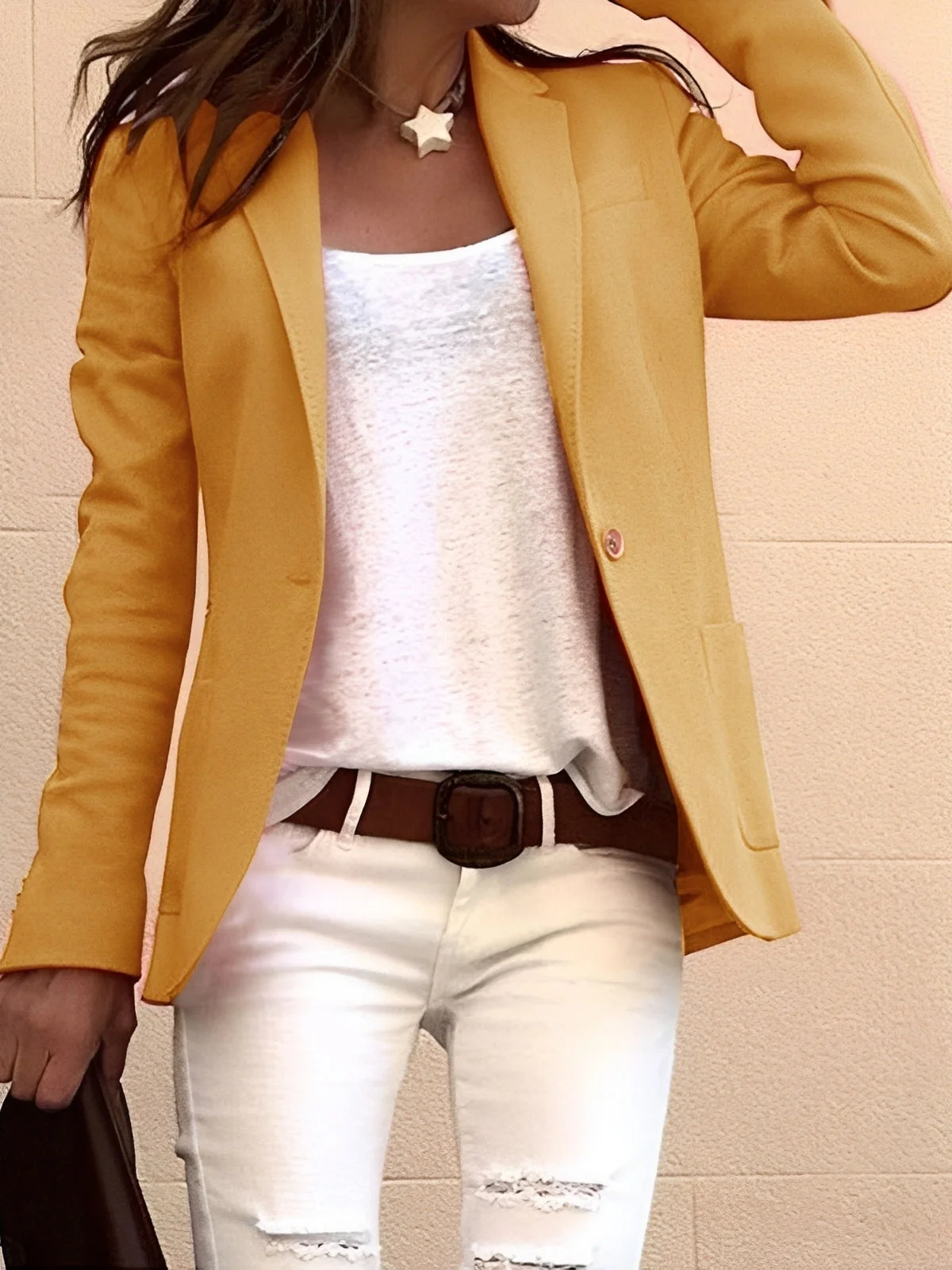 Leonie - Blazer slim-fit décontracté et élégant pour femmes - Image 3