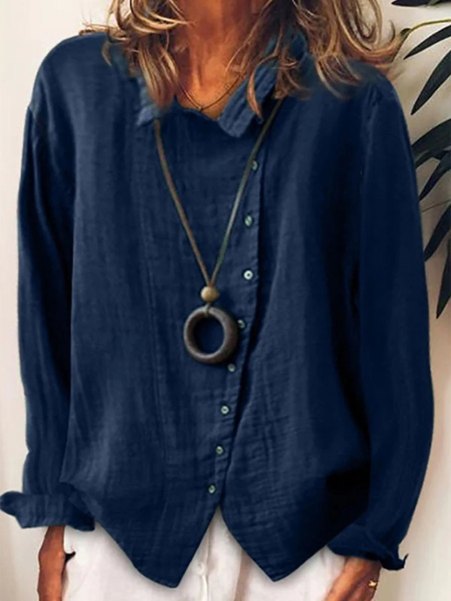 Liv – Chemise longue décontractée pour femme - Image 3