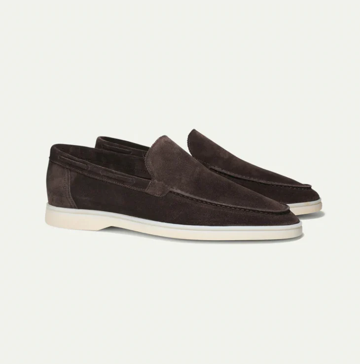 Lorenzo - Classiques mocassins en daim pour hommes - Image 10