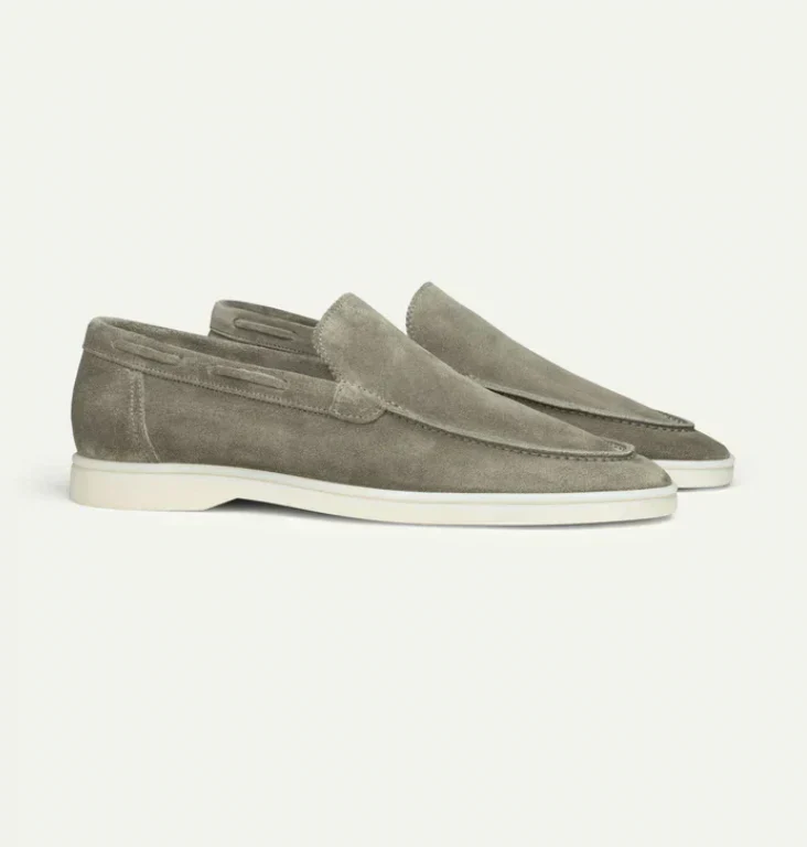 Lorenzo - Classiques mocassins en daim pour hommes - Image 2