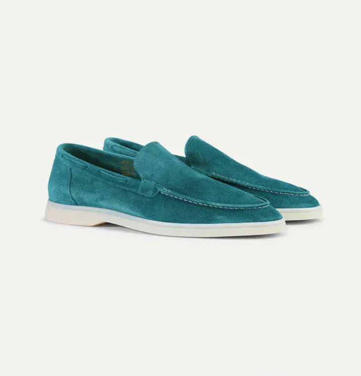 Lorenzo - Classiques mocassins en daim pour hommes - Image 7