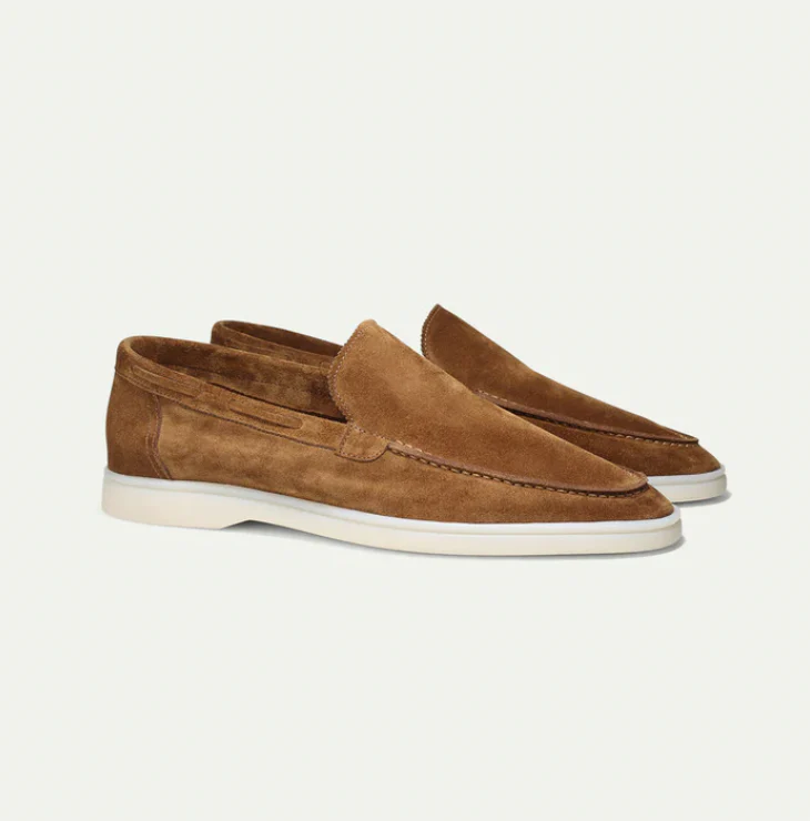 Lorenzo - Classiques mocassins en daim pour hommes - Image 9