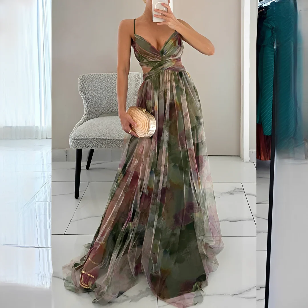 Lucinda - Robe Maxi Stylée et Fluide - Image 2