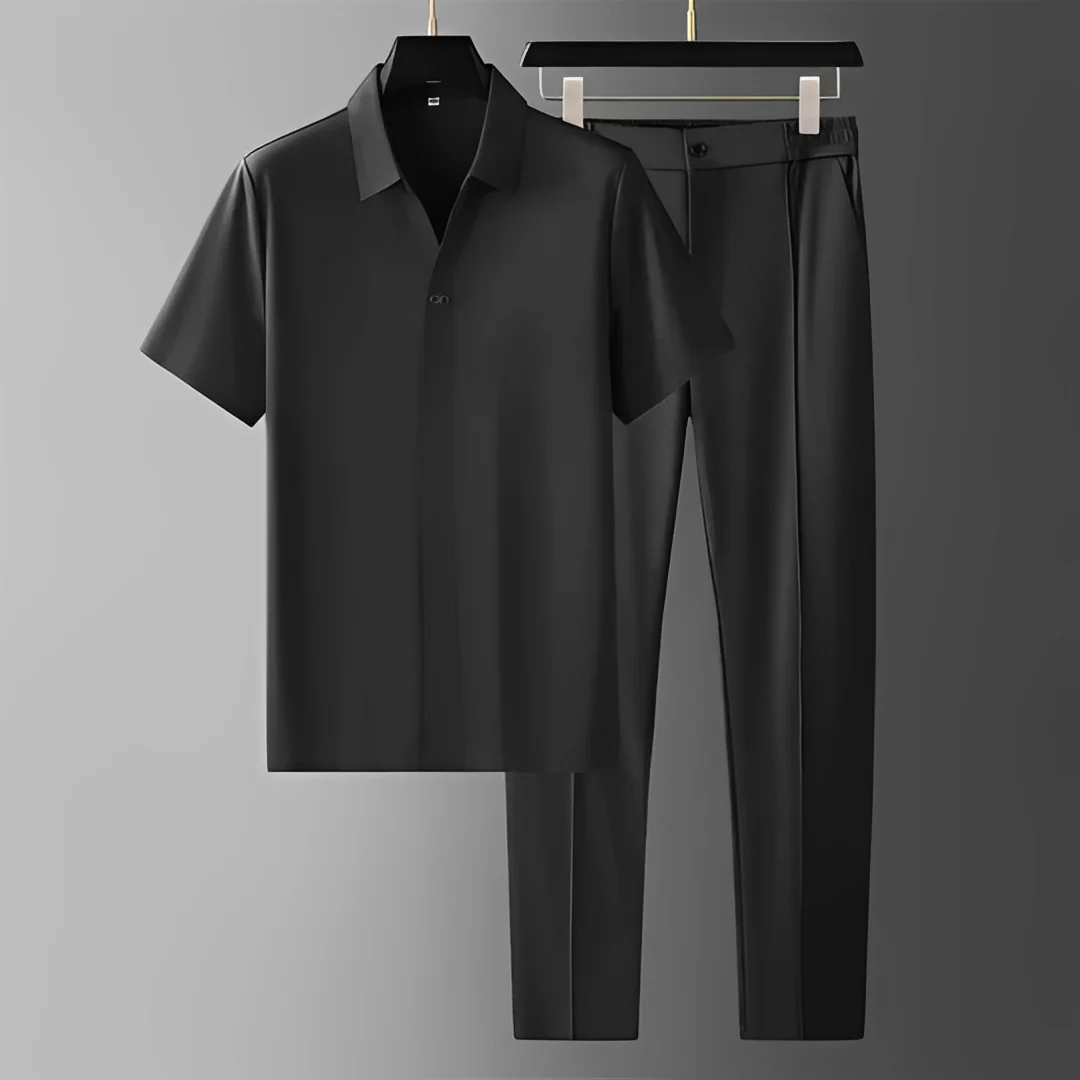 Luis - Ensemble chemise et pantalon homme pour l'été - Image 4