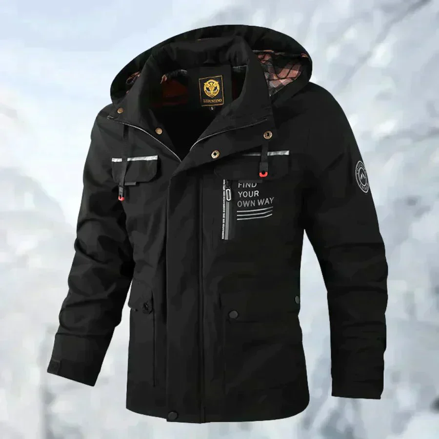 Luke – Manteau Imperméable en Titane - Image 10