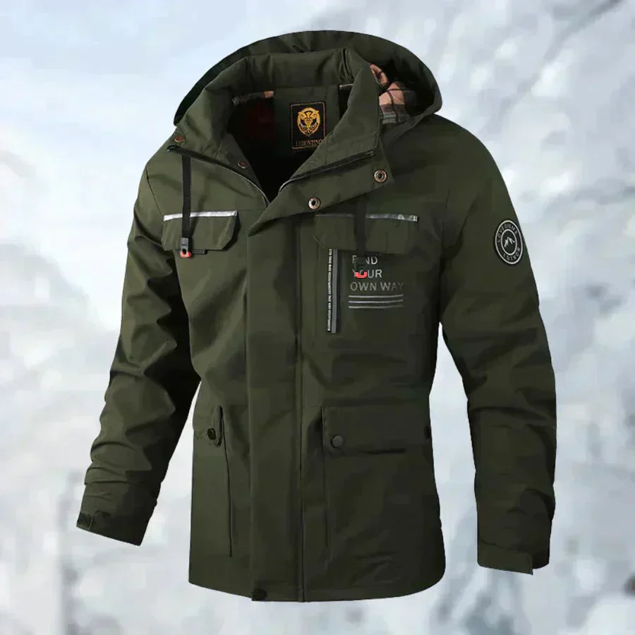 Luke – Manteau Imperméable en Titane - Image 11