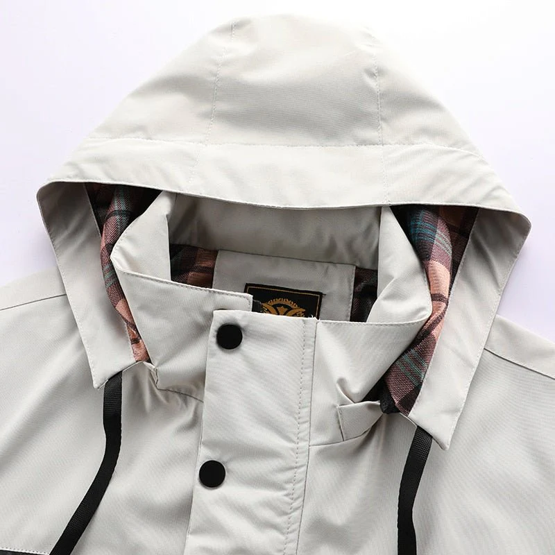 Luke – Manteau Imperméable en Titane - Image 4