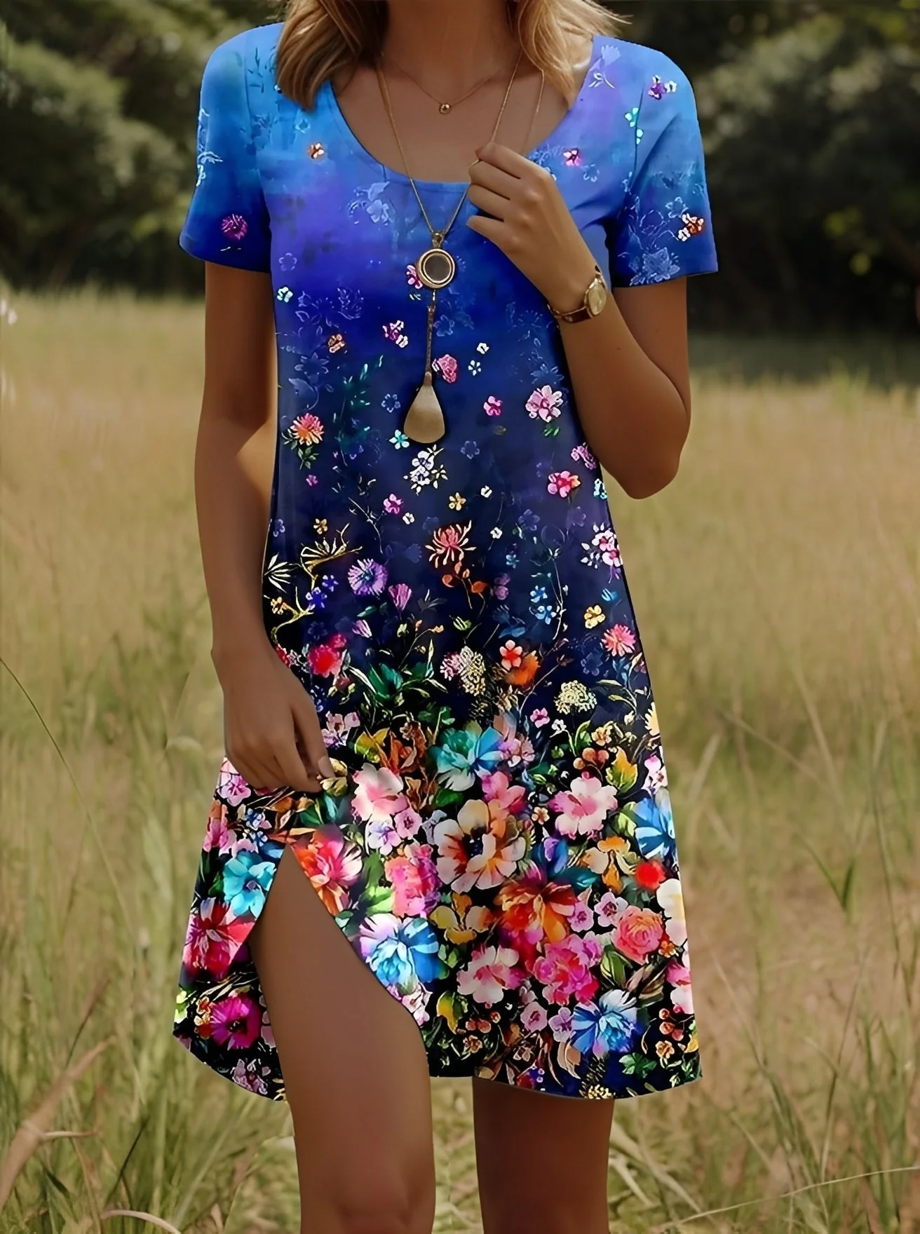 Lyssa - Robe imprimée élégante pour femmes - Image 5