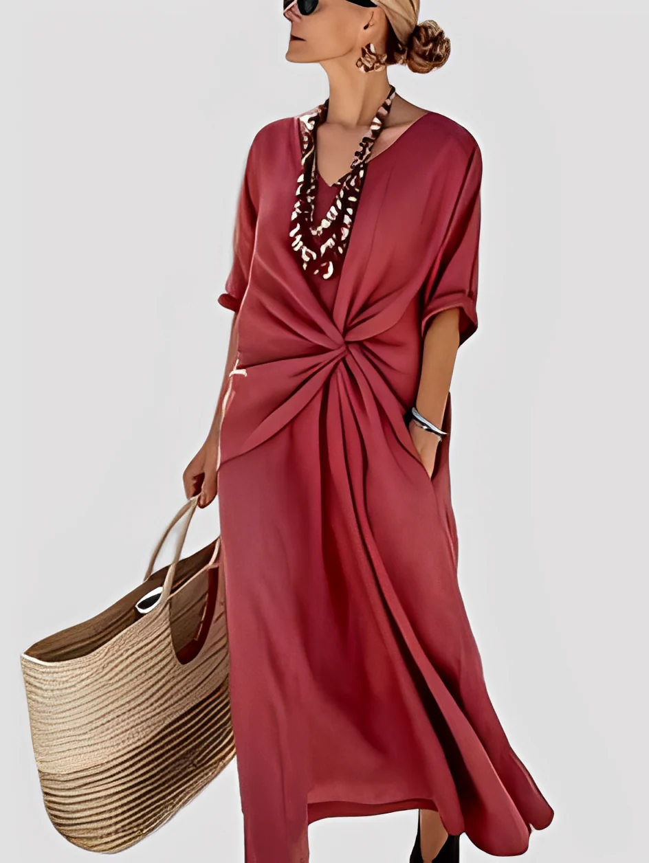 Mabel - Robe maxi élégante et ample pour femmes - Image 5