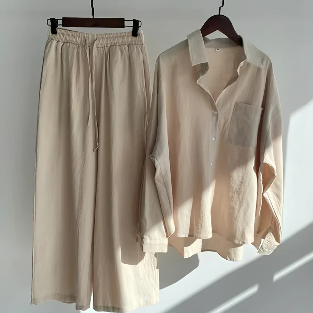 Madalynn - Ensemble Pantalon Large
