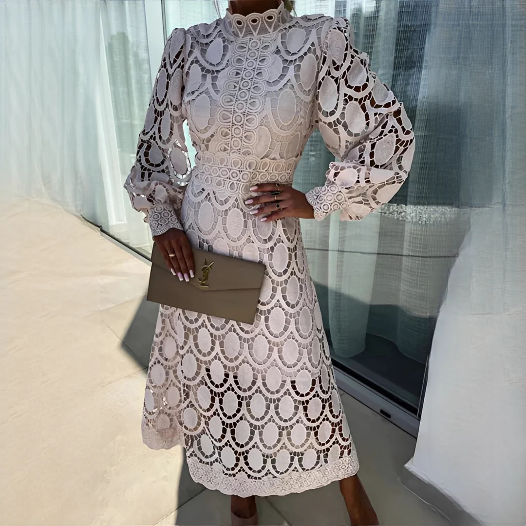 Malea - Robe Élégante en Dentelle - Image 2