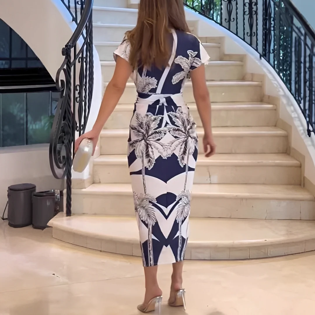 Manda - Robe Midi Tendance - Image 2