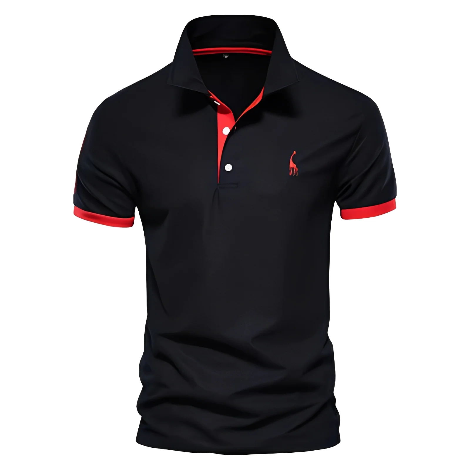 Manny - Polo T-shirt décontracté masculin - Image 2