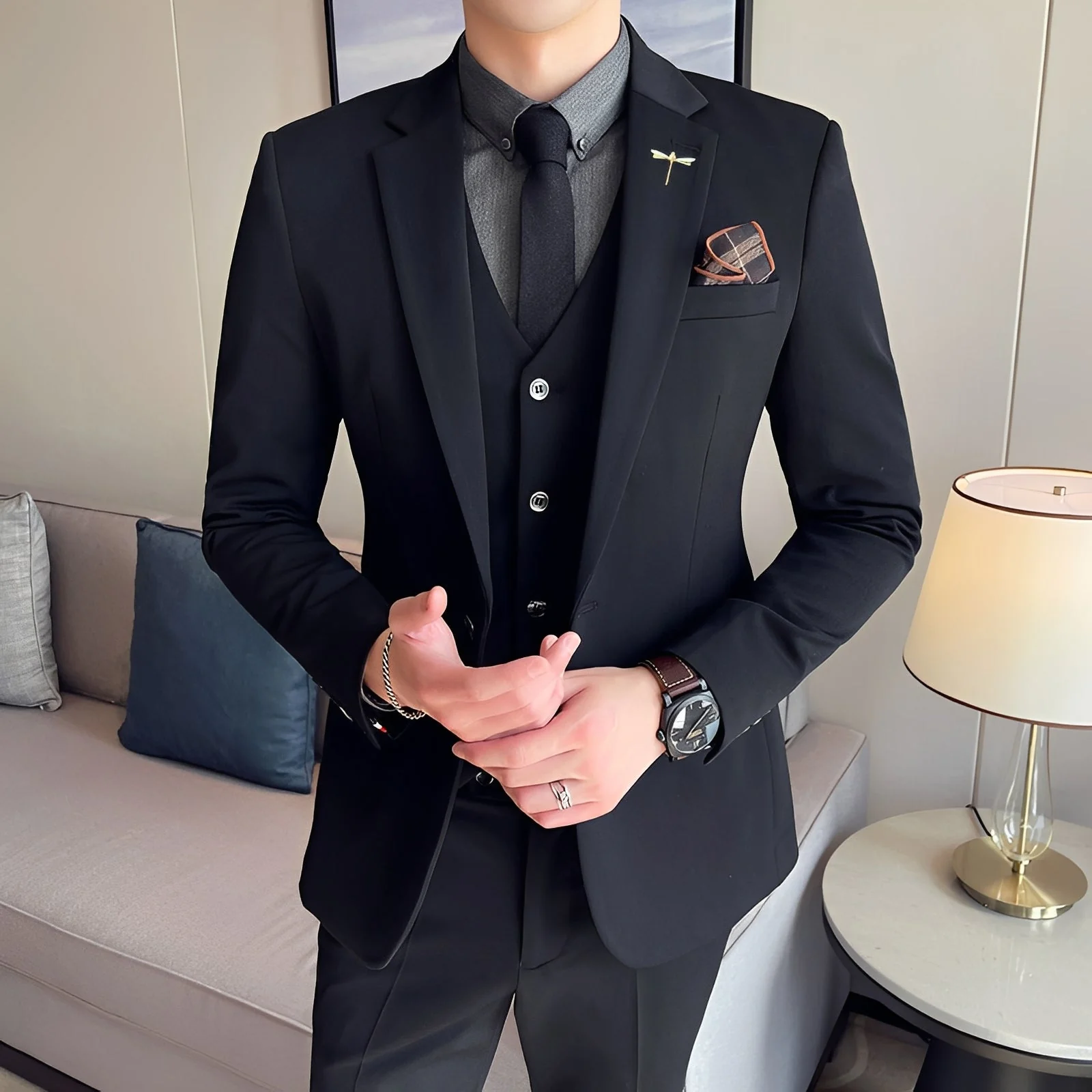 Marc - Ensemble homme trois pièces sophistiqué - Image 5