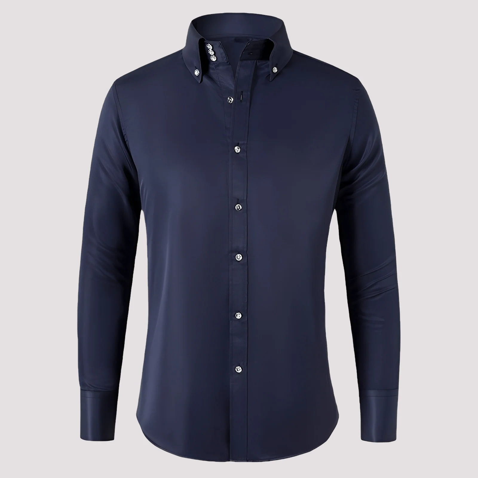 Marco - Chemise décontractée à manches longues pour hommes - Image 3