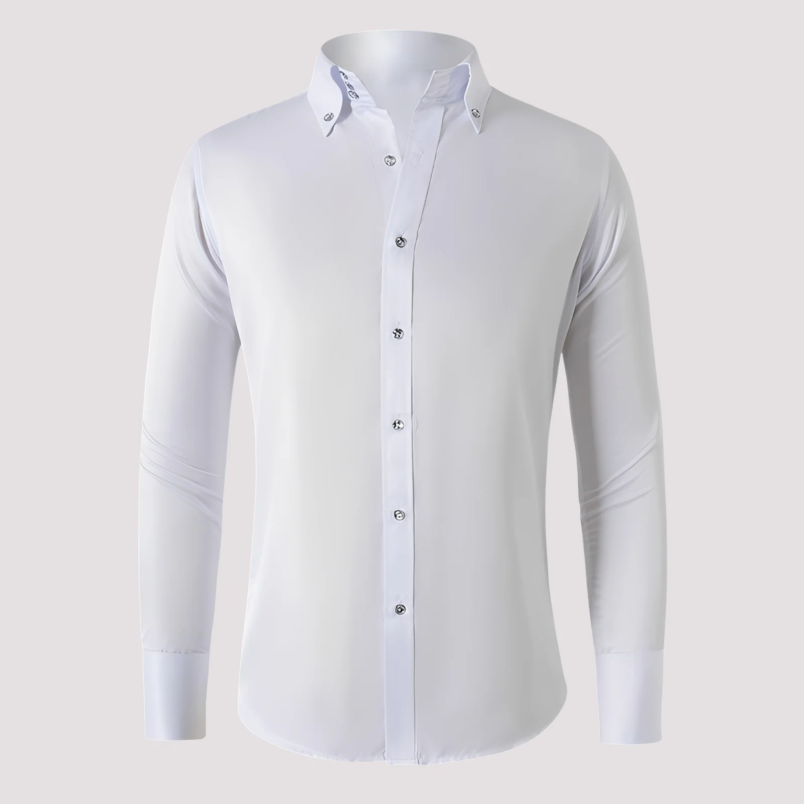 Marco - Chemise décontractée à manches longues pour hommes - Image 4