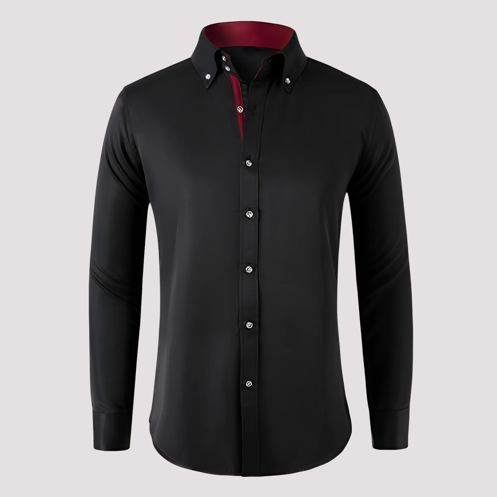Marco - Chemise décontractée à manches longues pour hommes - Image 5