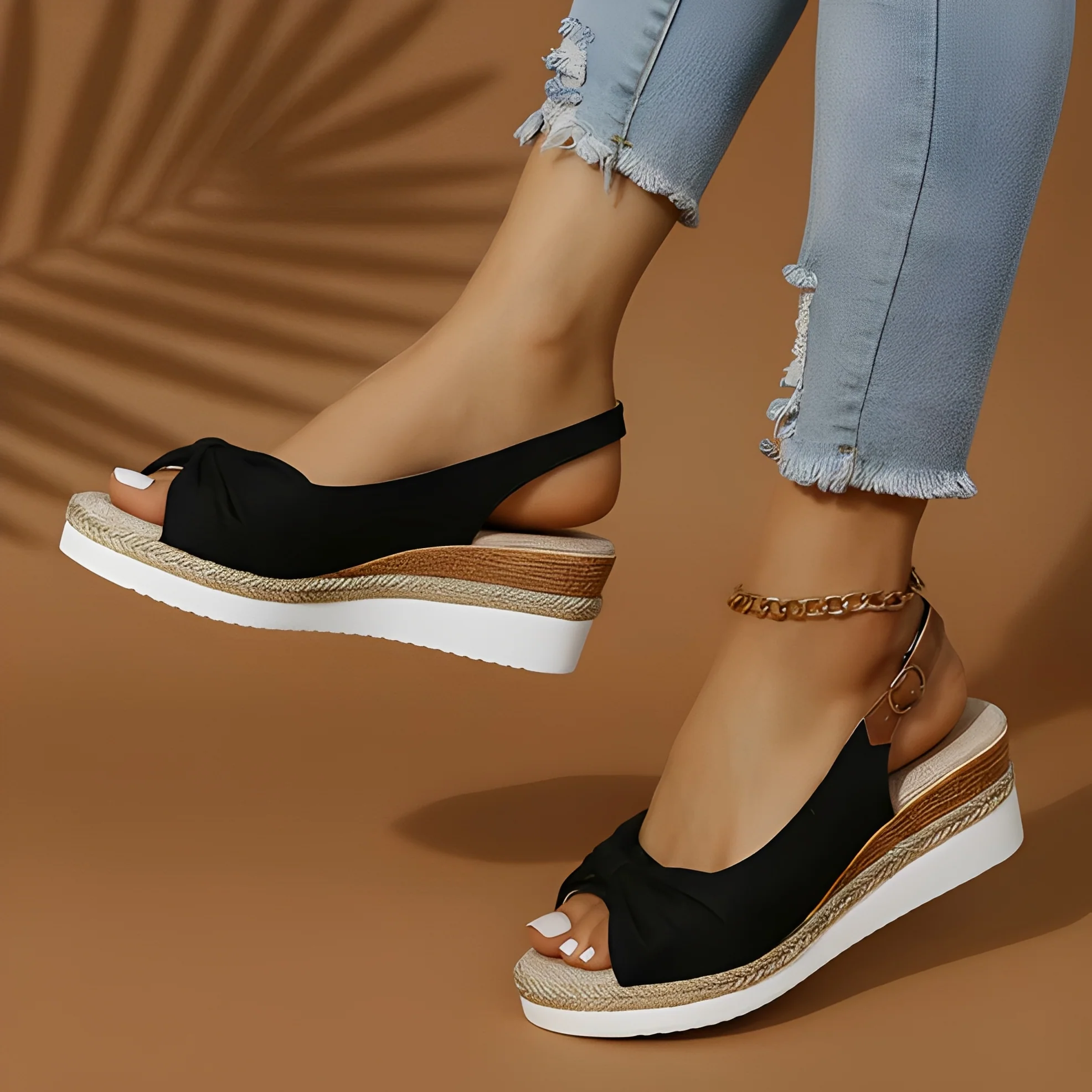 Mayeth - Sandales d'été élégantes et stylées pour femmes - Image 4