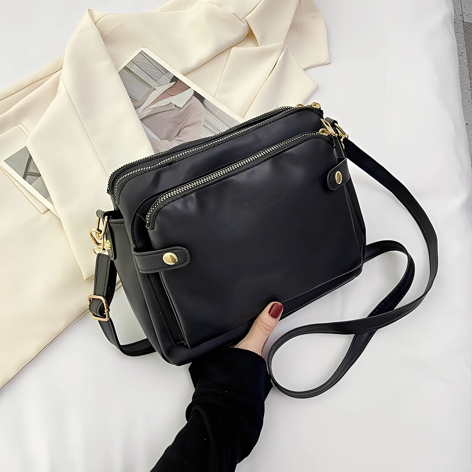 Michaela - Sac classique pour femmes avec bandoulière - Image 5
