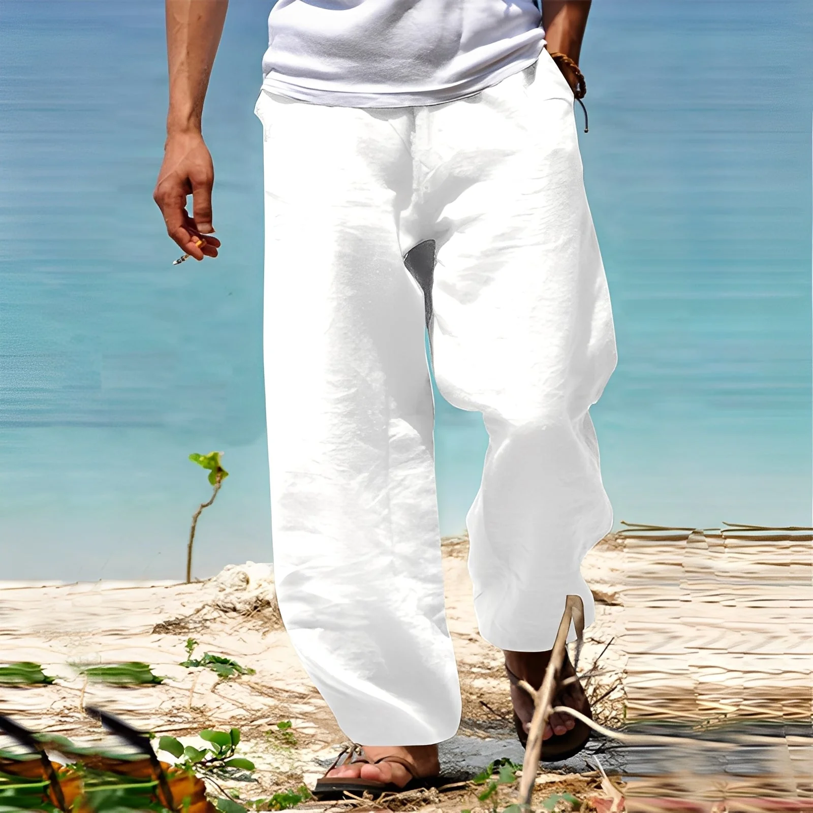 Milan - Pantalon confortable et léger pour hommes - Image 3
