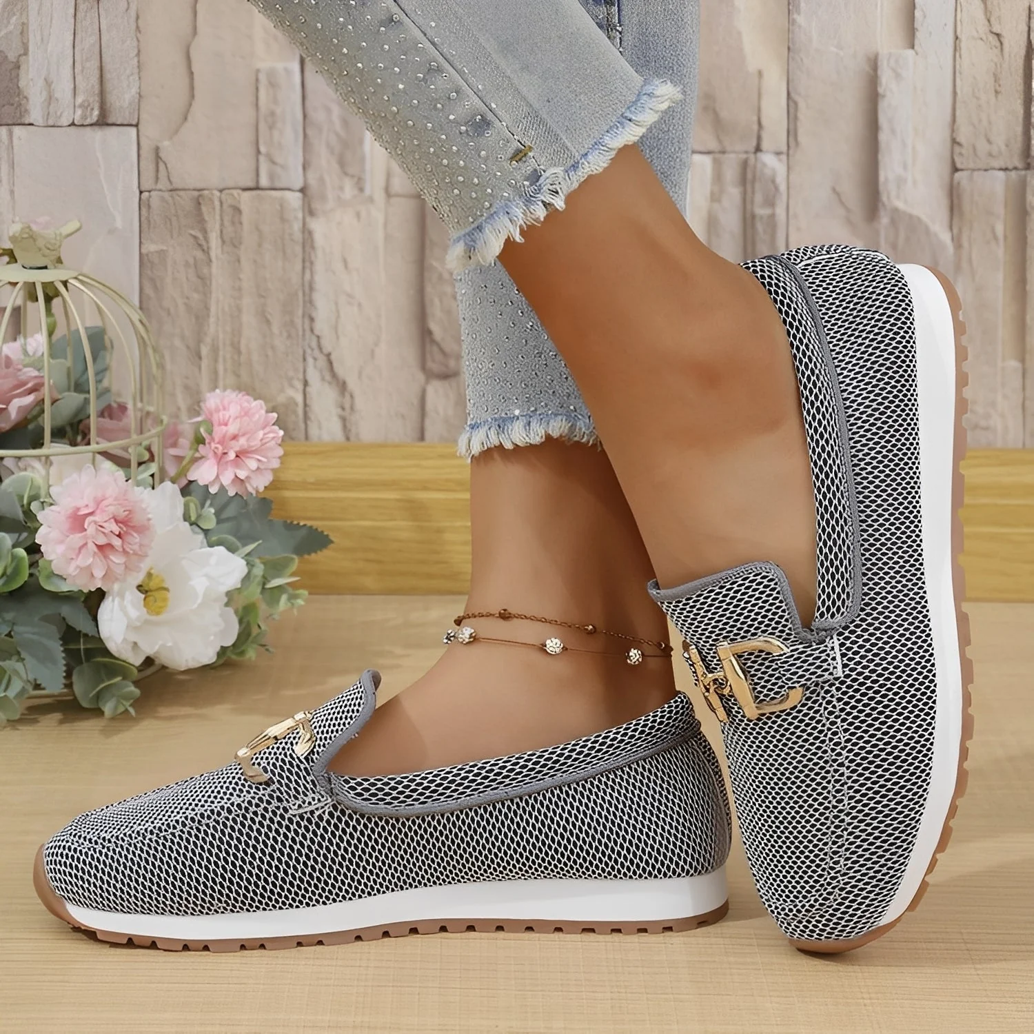 Monica – Mocassins pour femmes – Décontracté et simple - Image 3