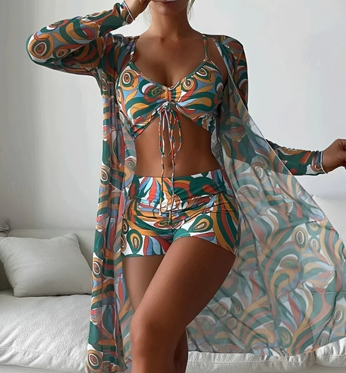 Nancy - Ensemble de maillot de bain trois pièces - Image 8