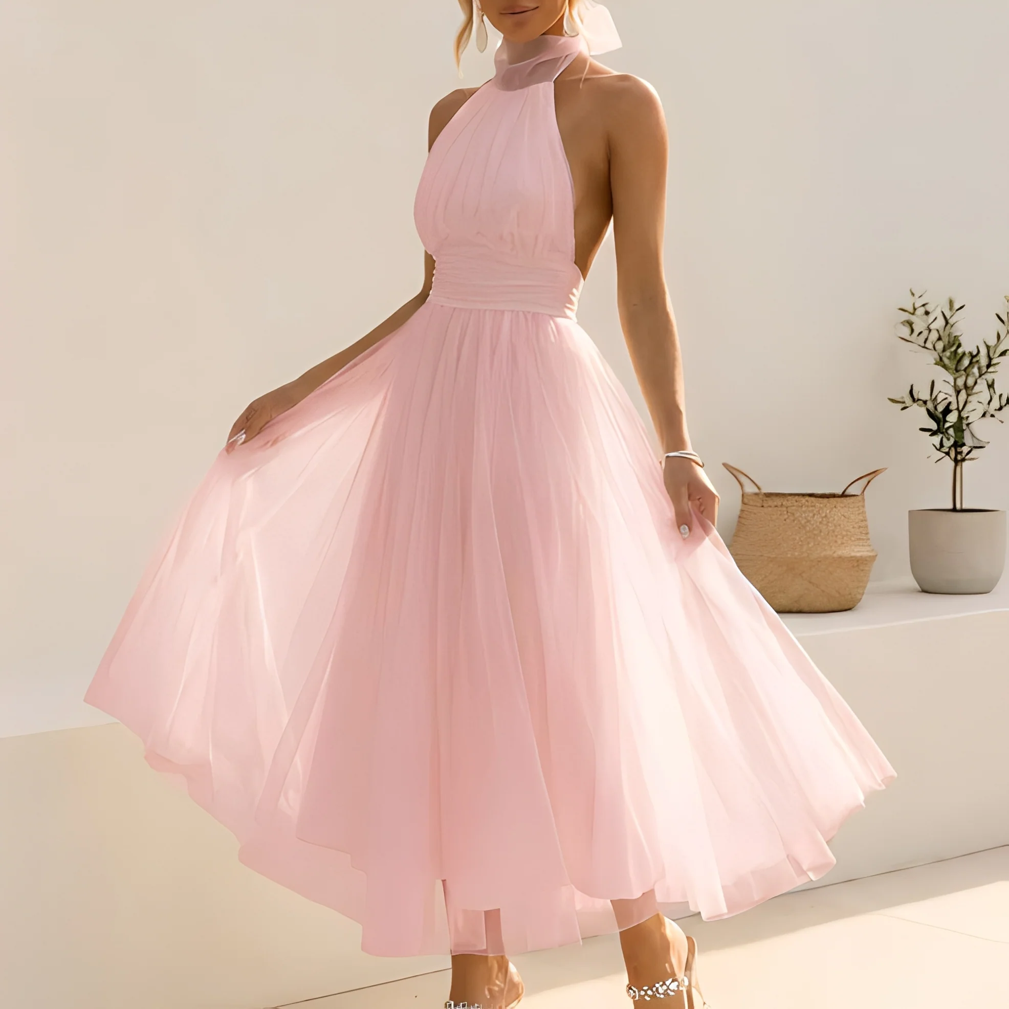 Neneta - Une robe chic et élégante pour femme - Image 3