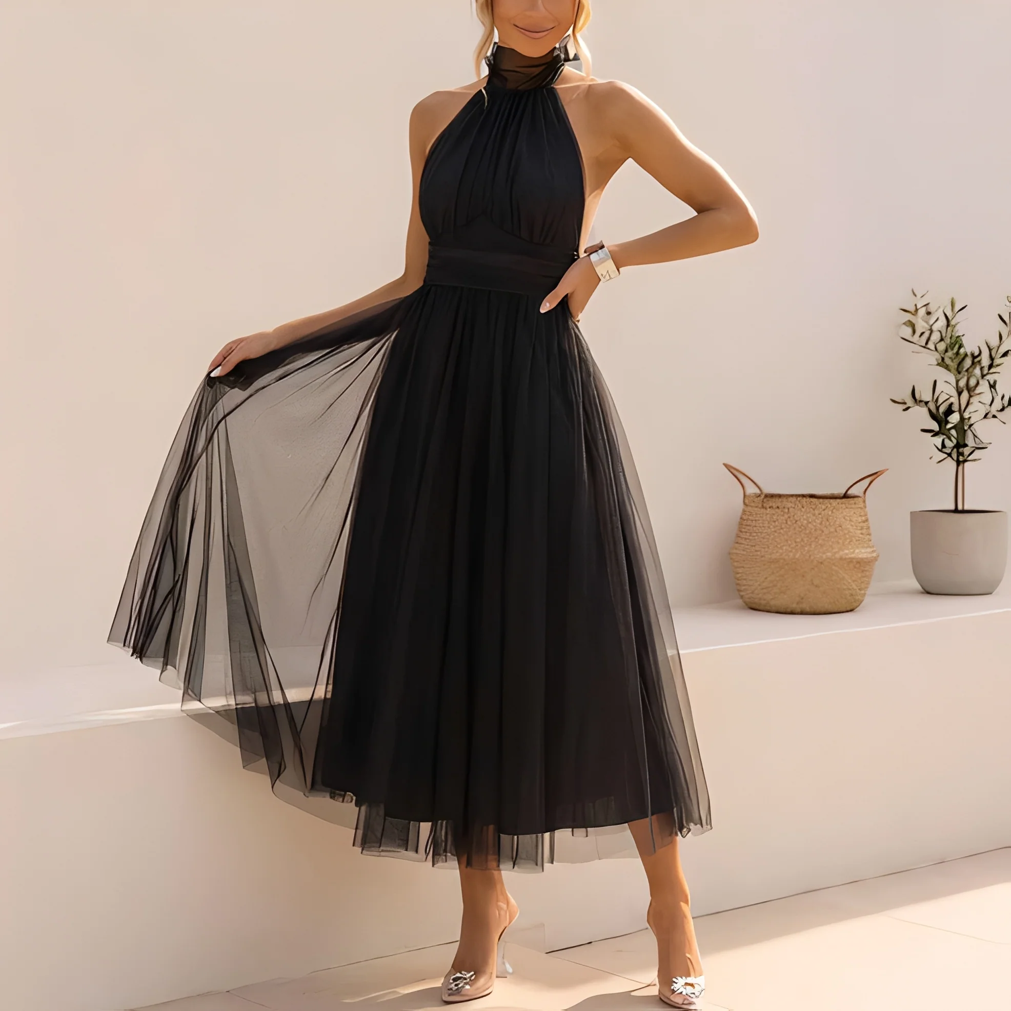 Neneta - Une robe chic et élégante pour femme - Image 4
