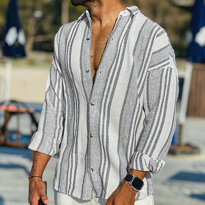 Oliver - Chemise estivale légère pour hommes - Image 4