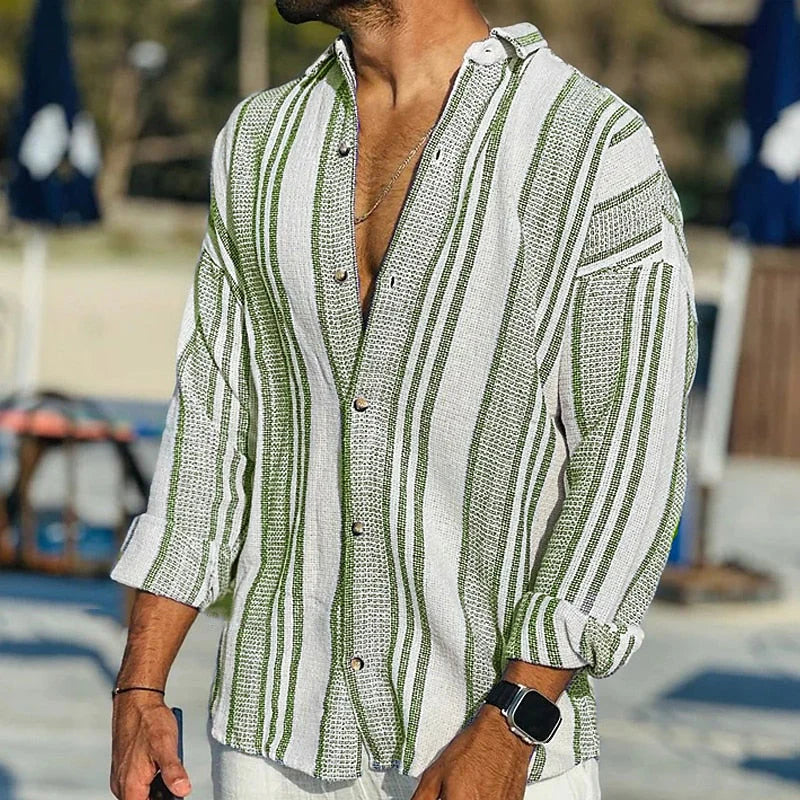 Oliver - Chemise estivale légère pour hommes - Image 5